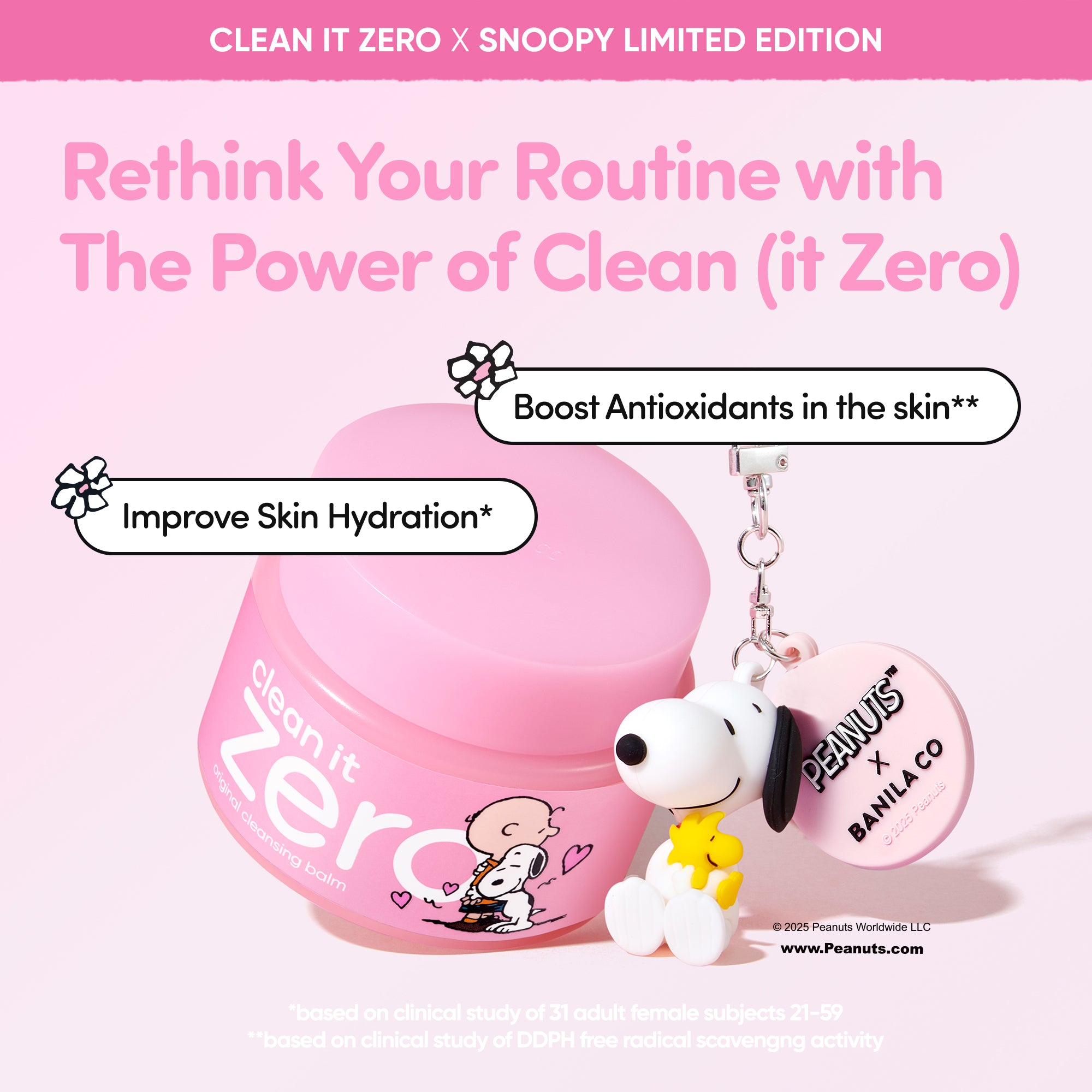 Clean It Zero SNOOPY Edition | Limited K-Beauty | Banila Co
