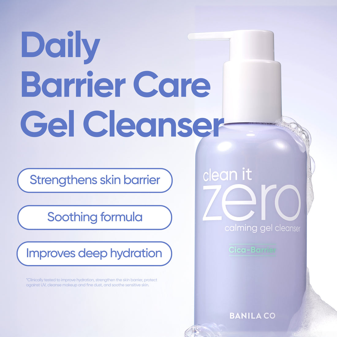 Clean it Zero Calming Gel Cleanser