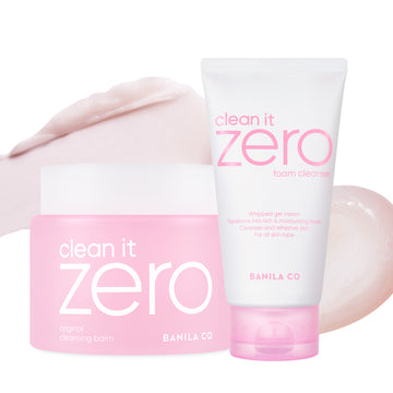 Clean It Zero Double Cleanse Set