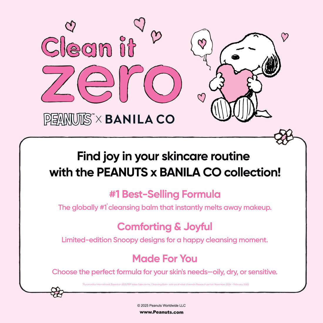 Clean it Zero Original Cleansing Balm - SNOOPY Edition 100ML