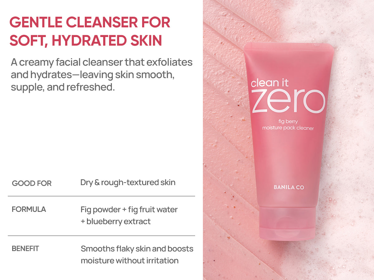 Clean it Zero Fig Berry Moisture Pack Cleanser