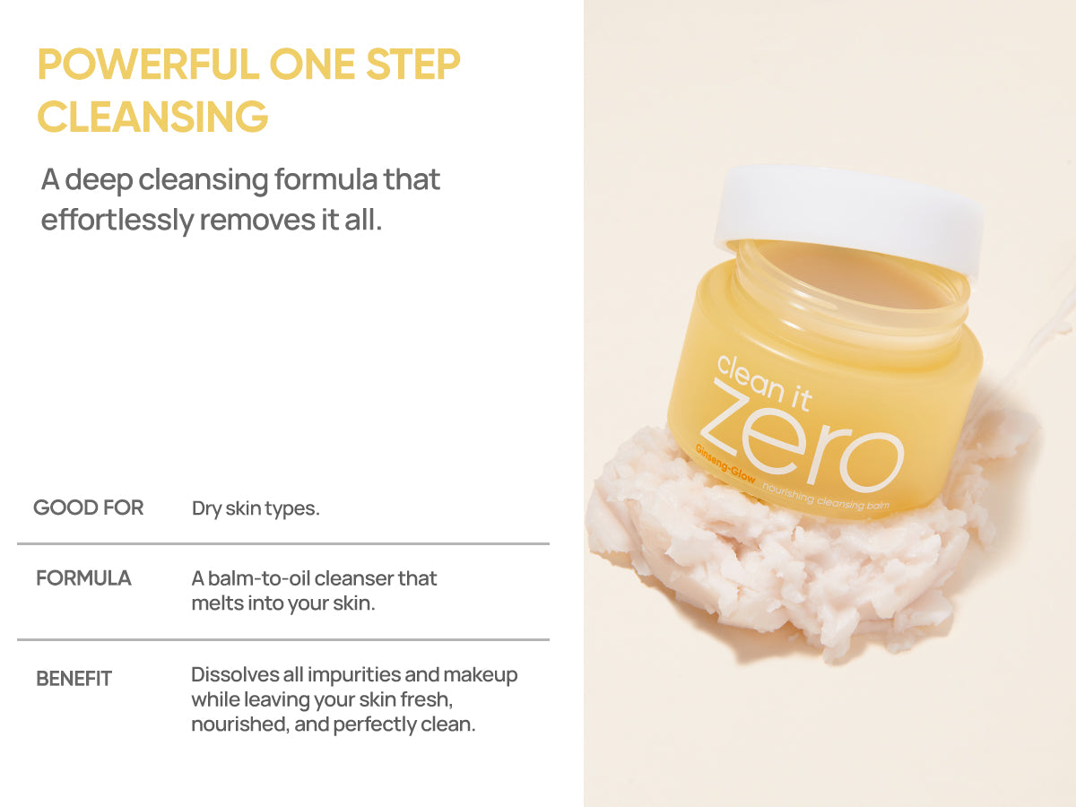 Clean It Zero Nourishing Balm | Dry Skin | Banila Co
