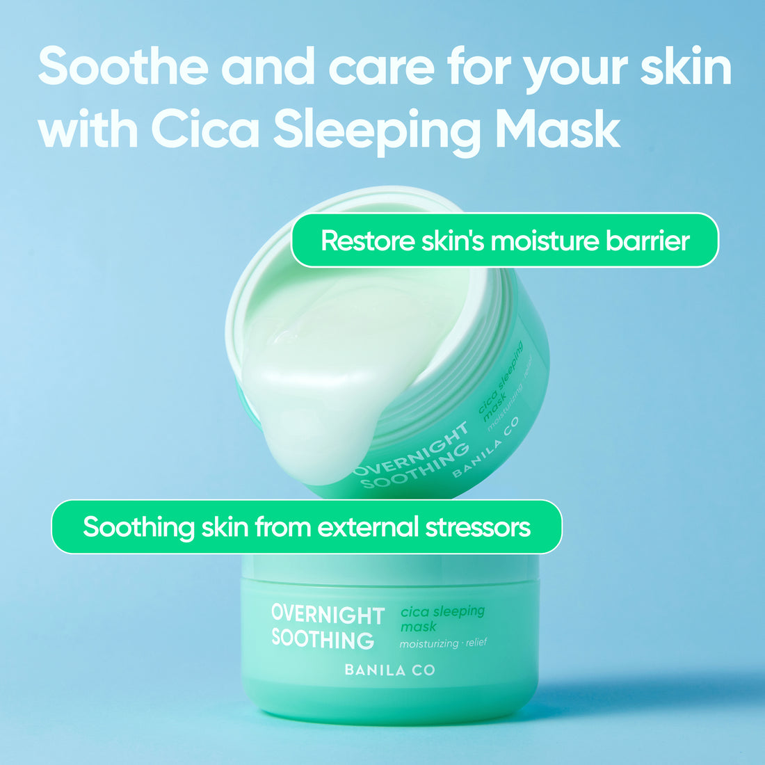 Overnight Soothing Cica Sleep Mask