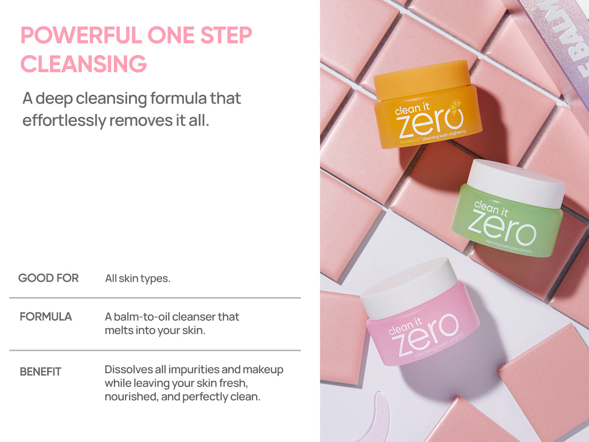 PROMO] Clean It Zero Best of Balm Trio (25ml)