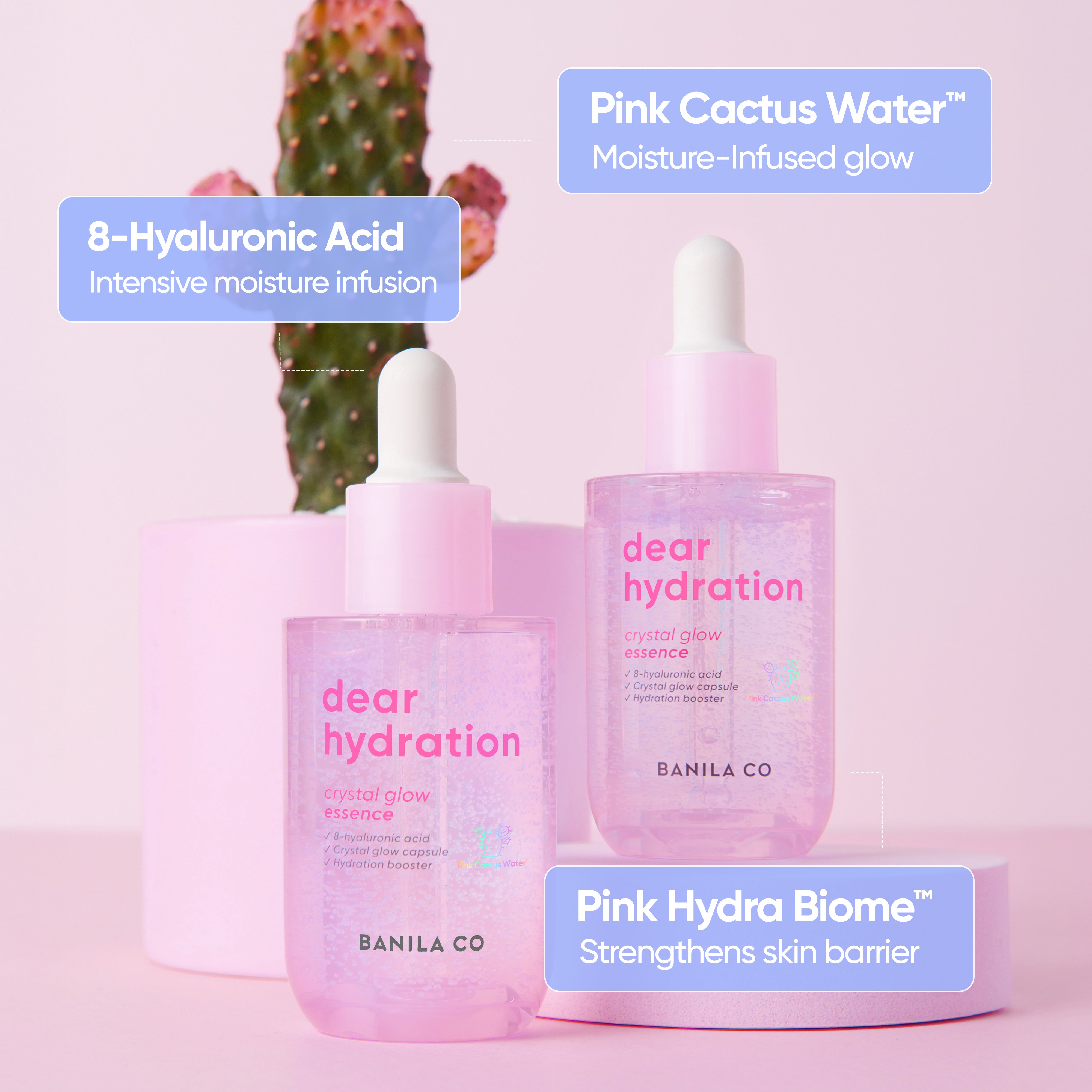 美容液 Banira Dear Hydration Crystal Glow Essence | Glass Skin | Banila