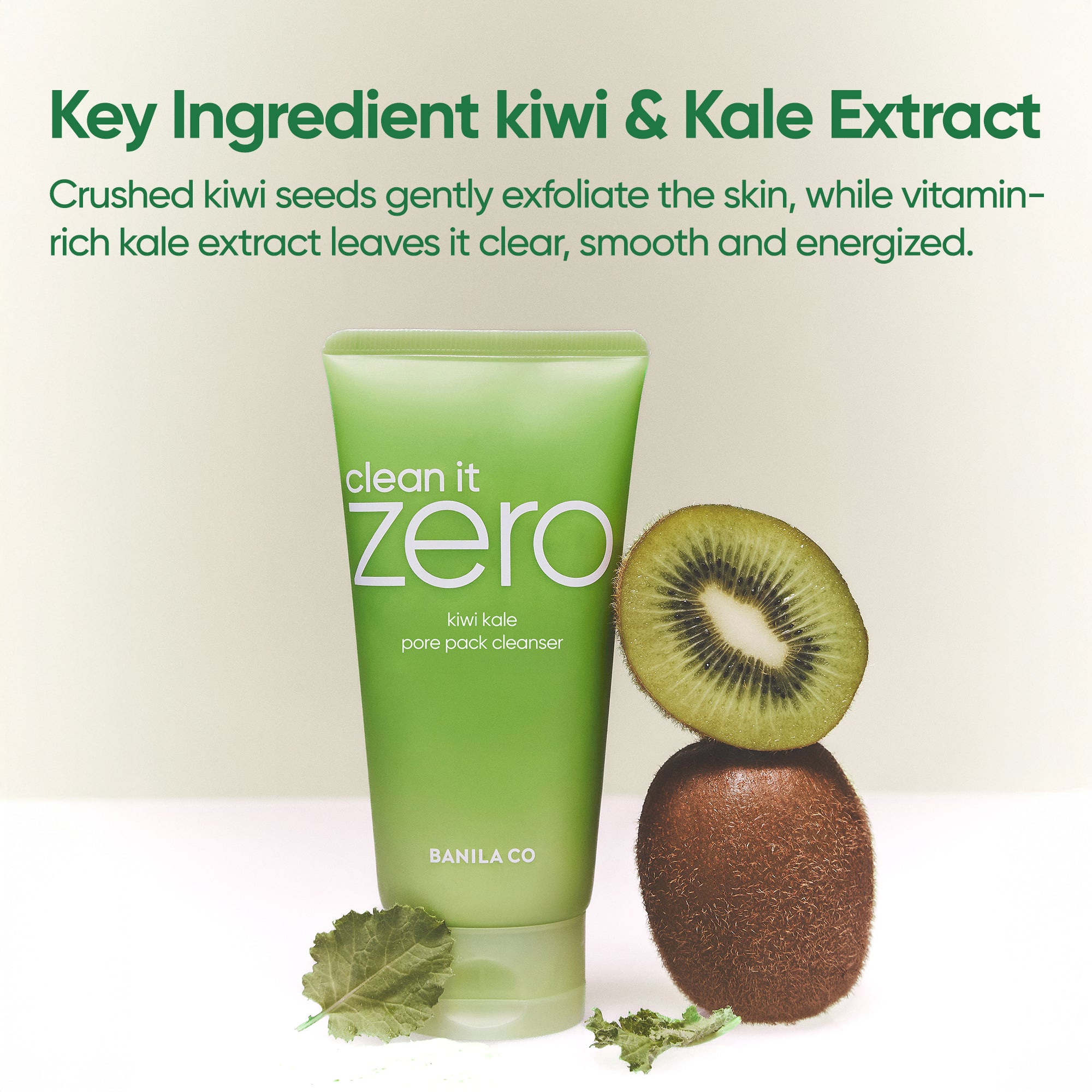 Clean it Zero Kiwi Kale Pore Pack Cleanser