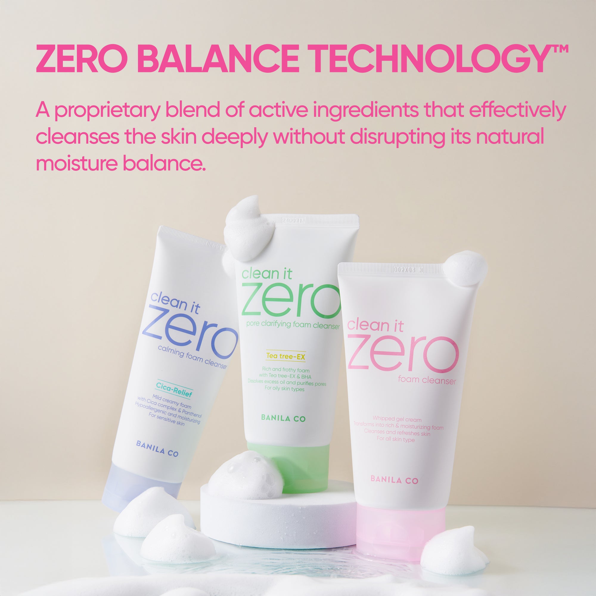 Clean It Zero Double Cleanse Set | K-Beauty | Banila Co