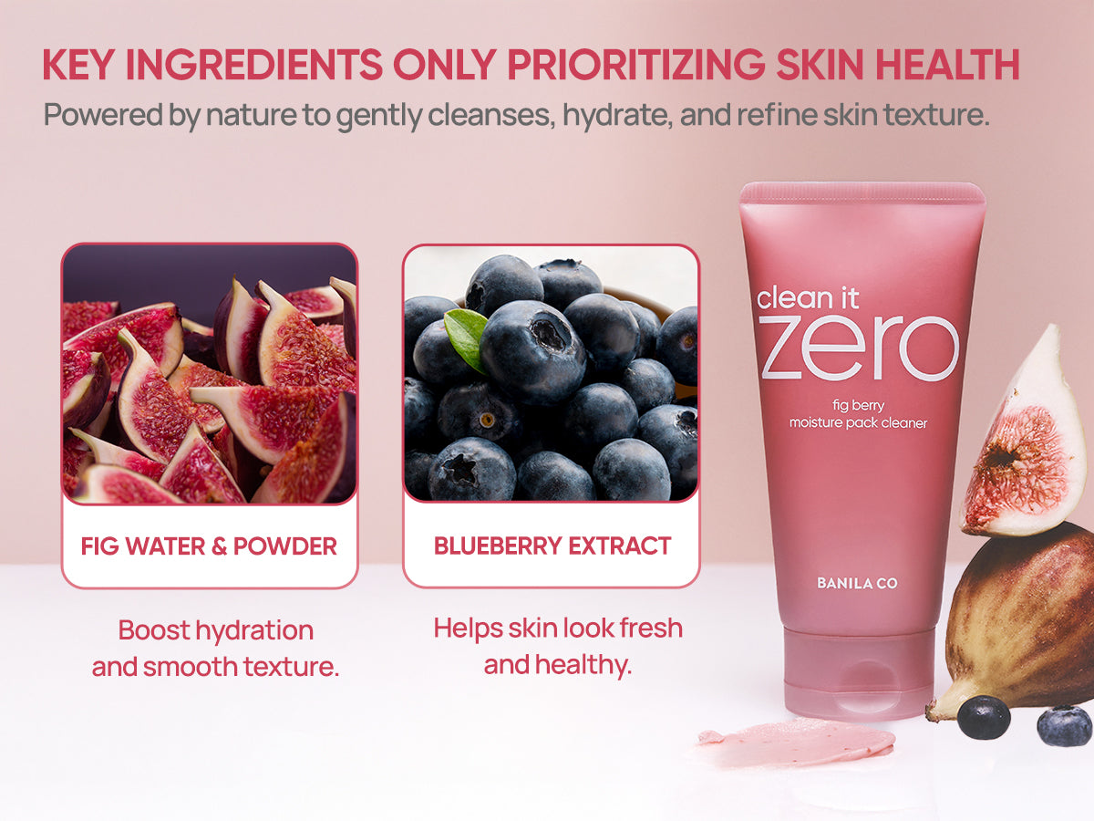 Clean it Zero Fig Berry Moisture Pack Cleanser