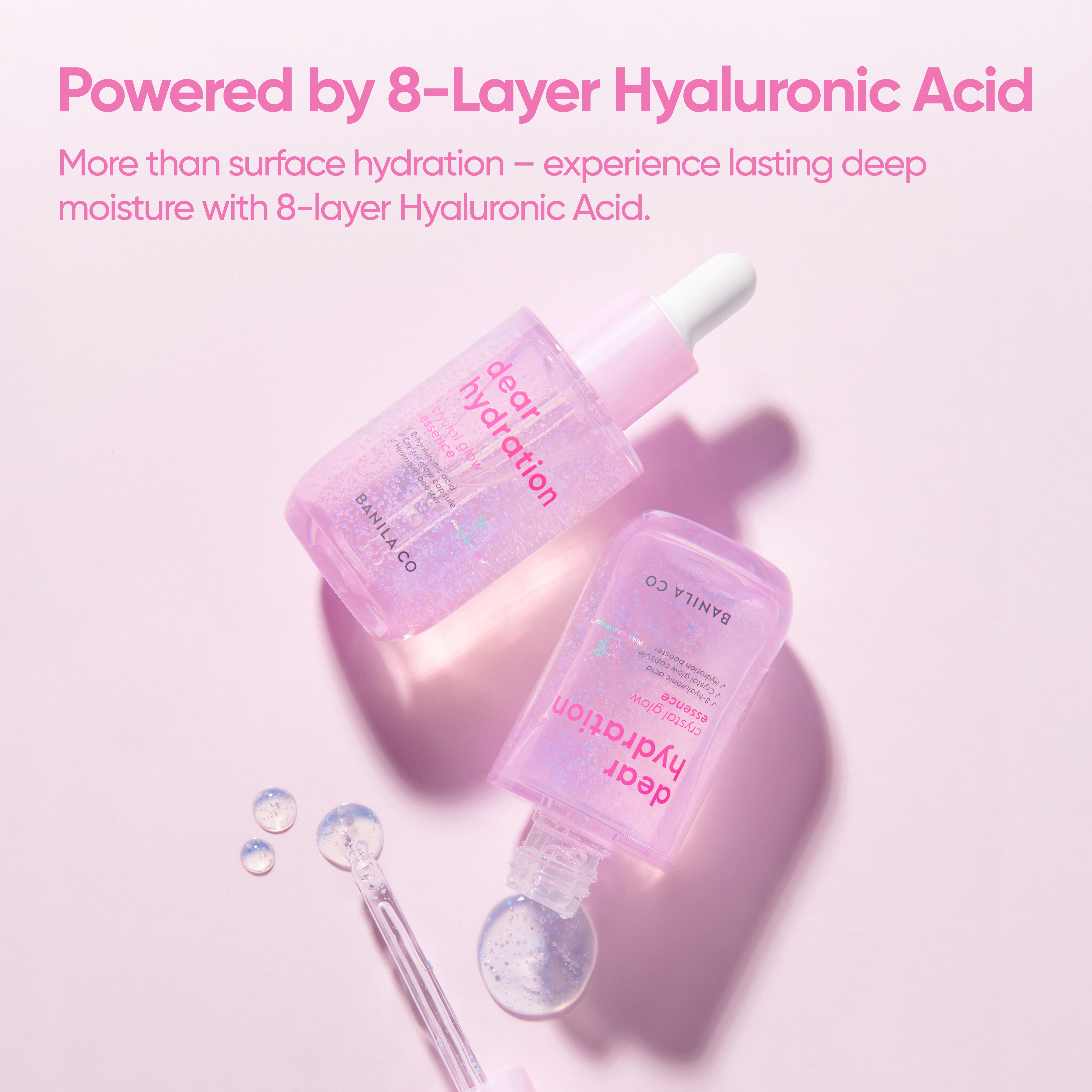 Dear Hydration Crystal Glow Essence | Glass Skin | Banila
