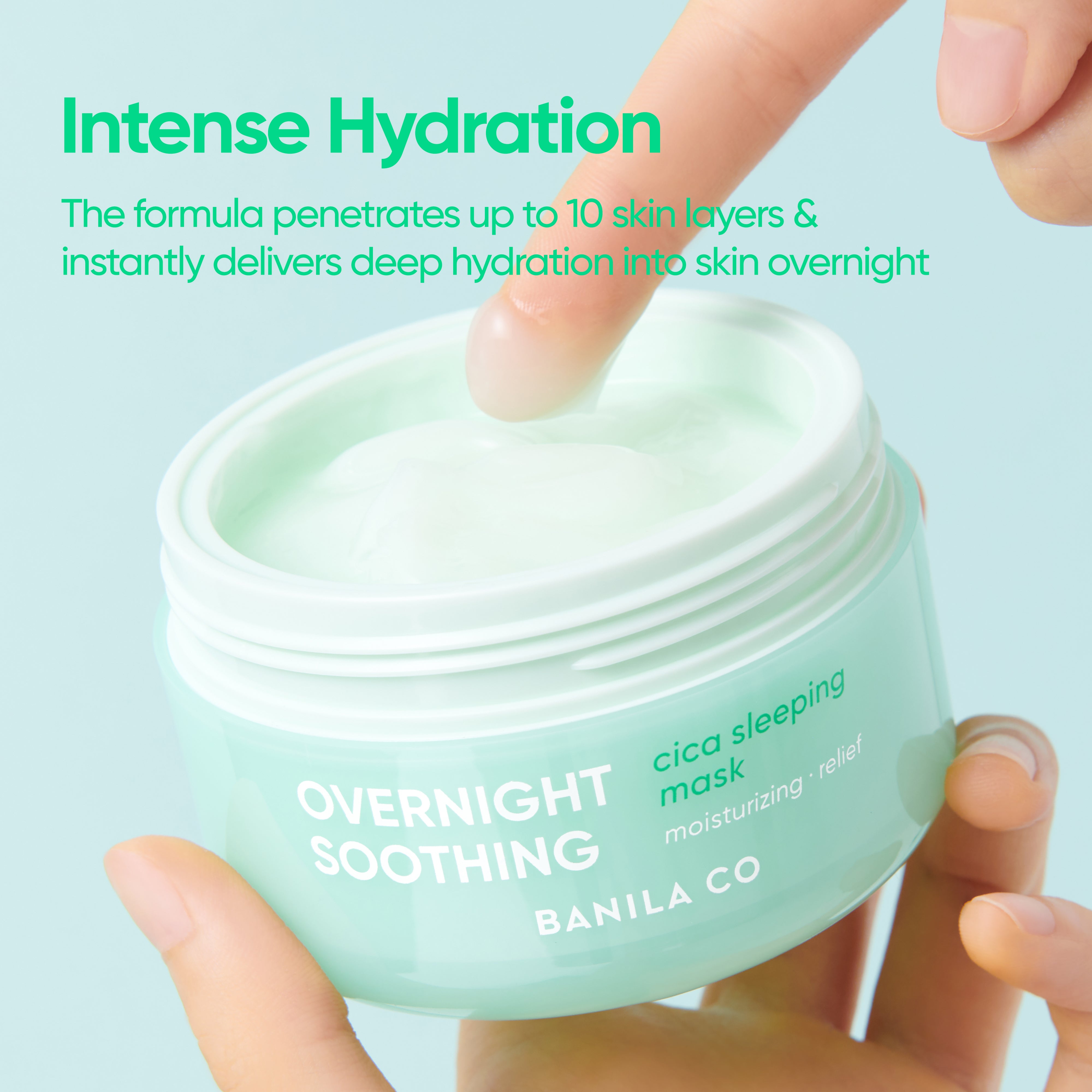 Overnight Cica Sleep Mask | Barrier Repair | Banila Co