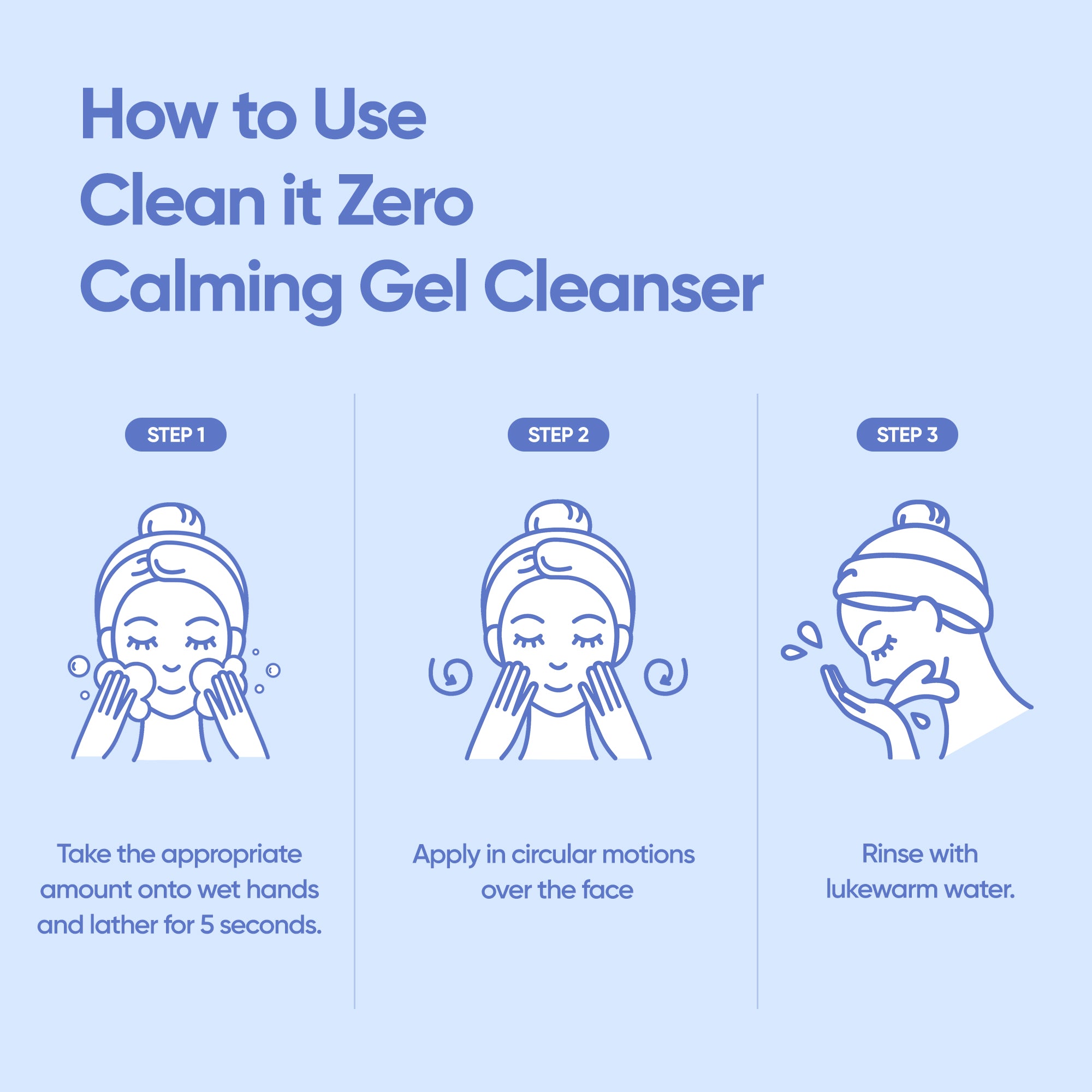 Clean it Zero Calming Gel Cleanser