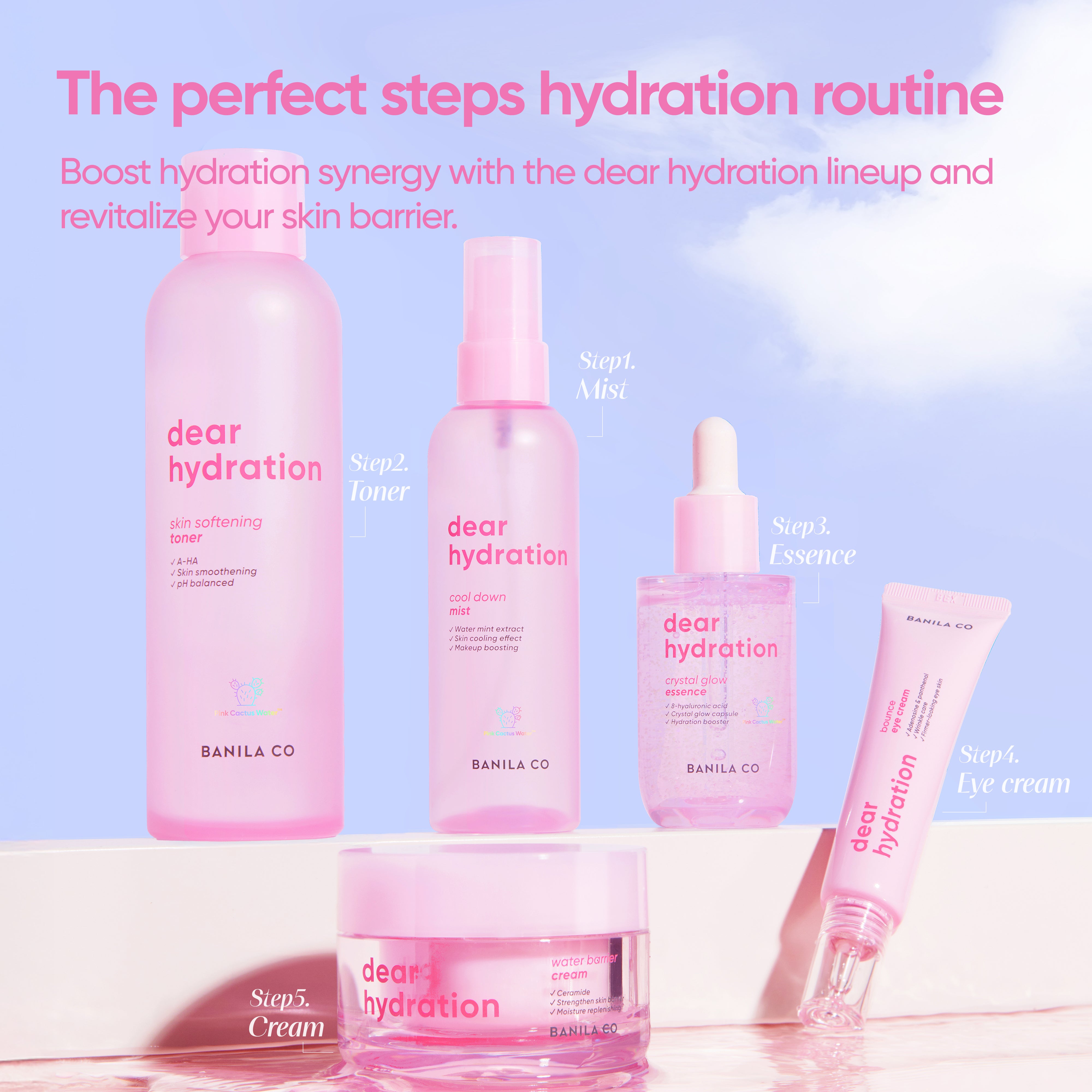 Dear Hydration Crystal Glow Essence | Glass Skin | Banila