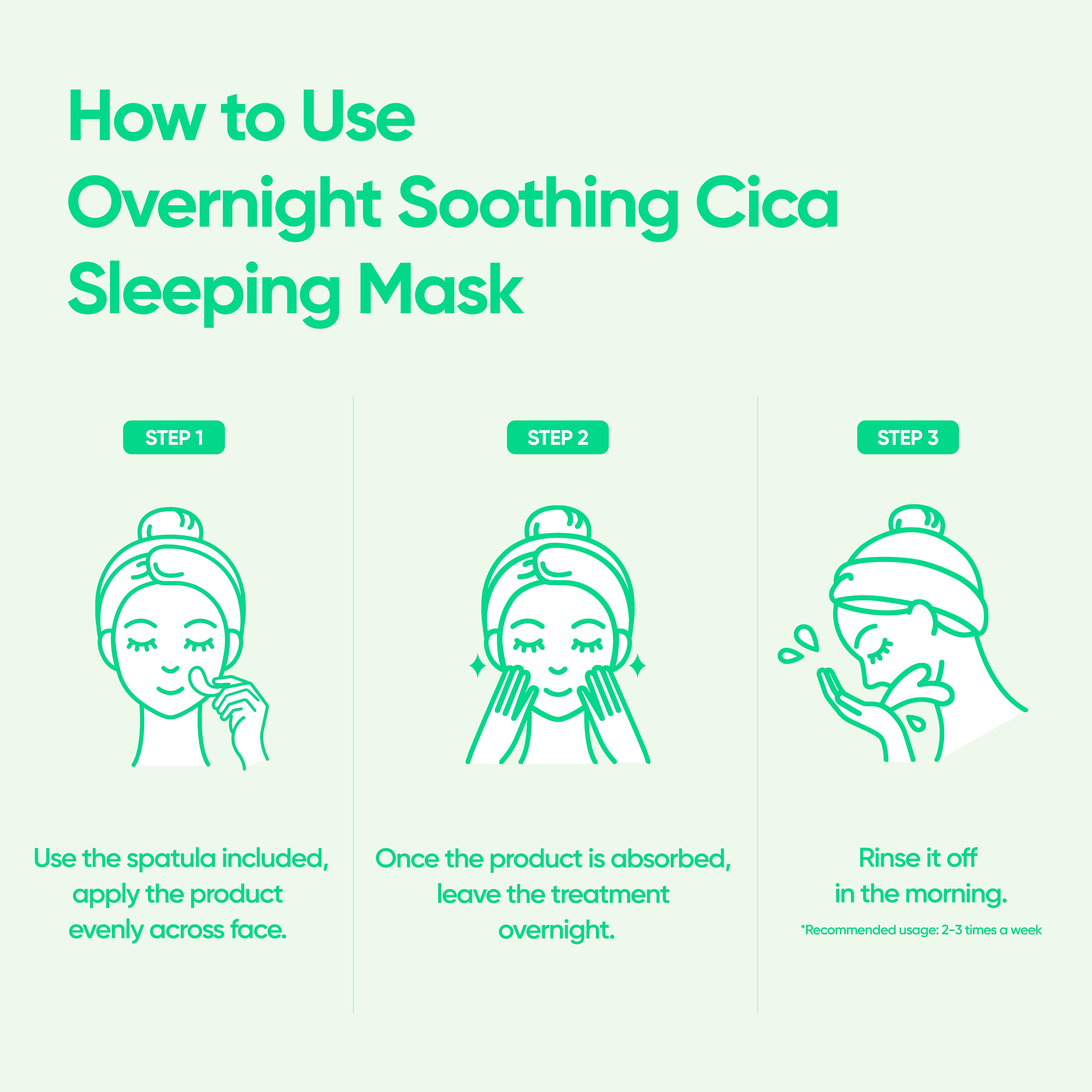 Overnight Cica Sleep Mask | Barrier Repair | Banila Co
