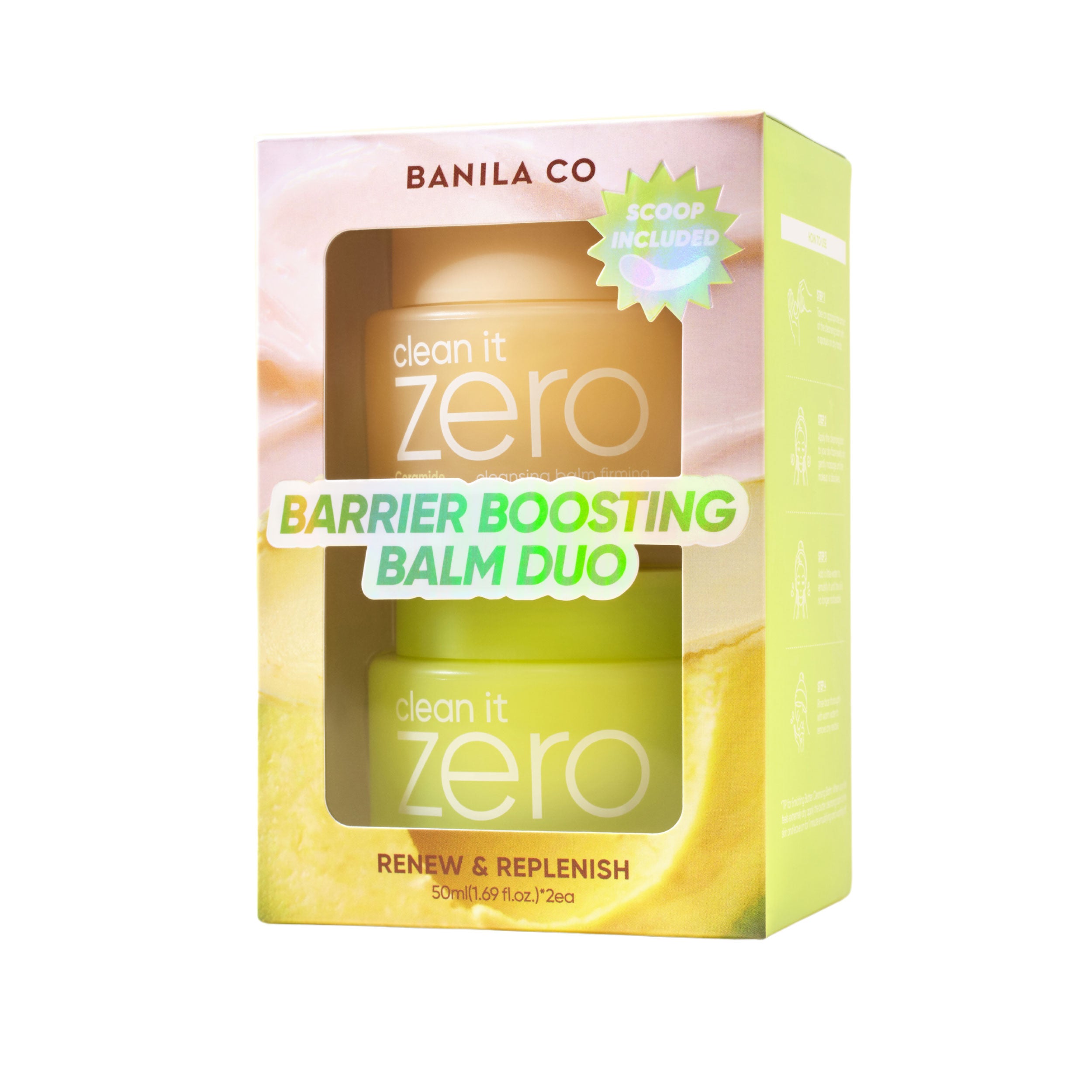 Clean it Zero Barrier Boosting Balm Duo