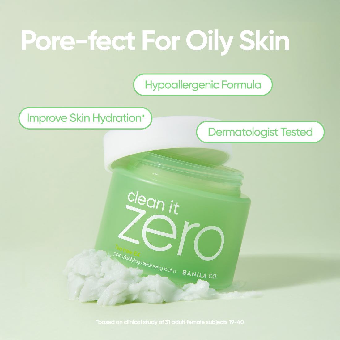 Clean it Zero Pore Clarifying Jumbo Size (180 ml)