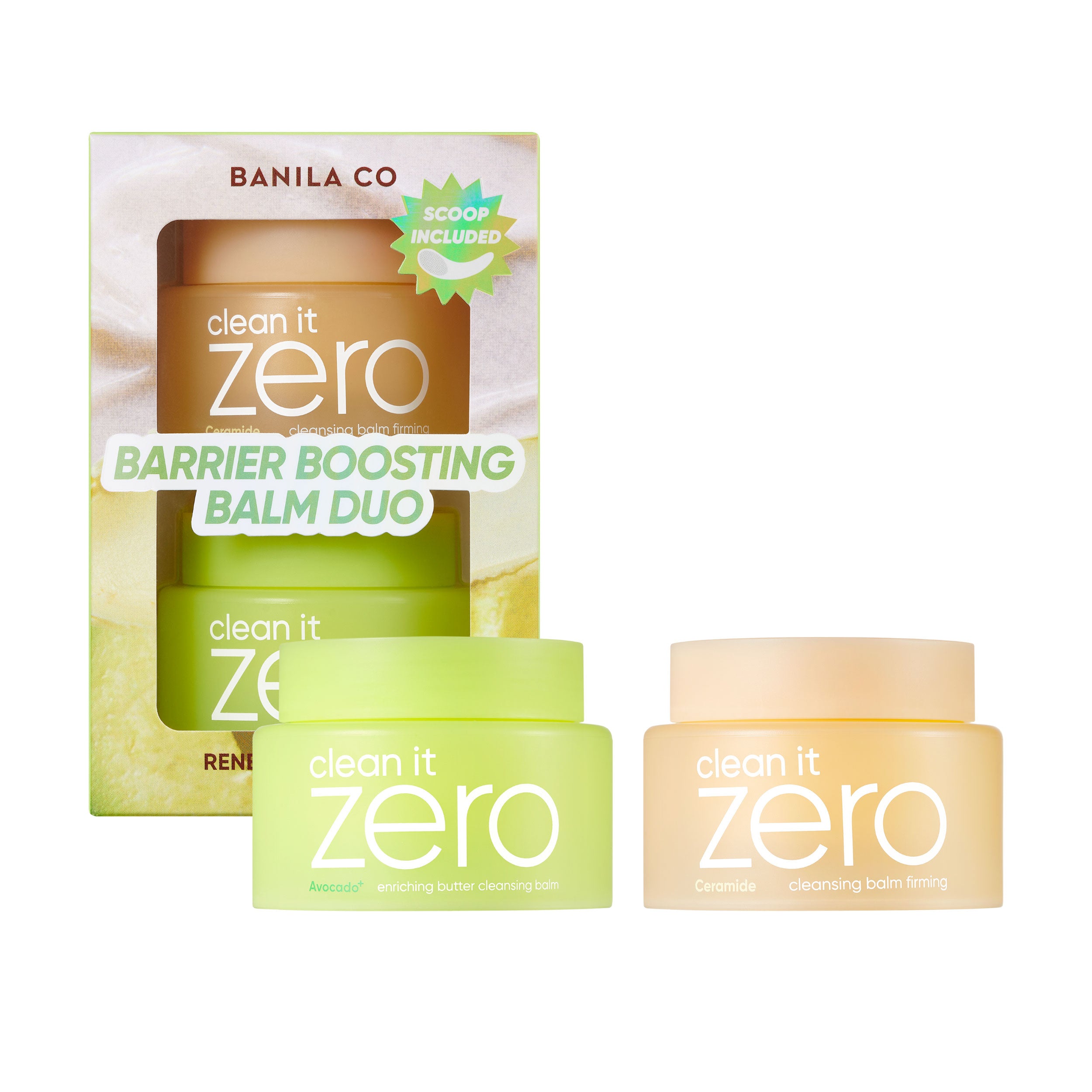 Clean it Zero Barrier Boosting Balm Duo