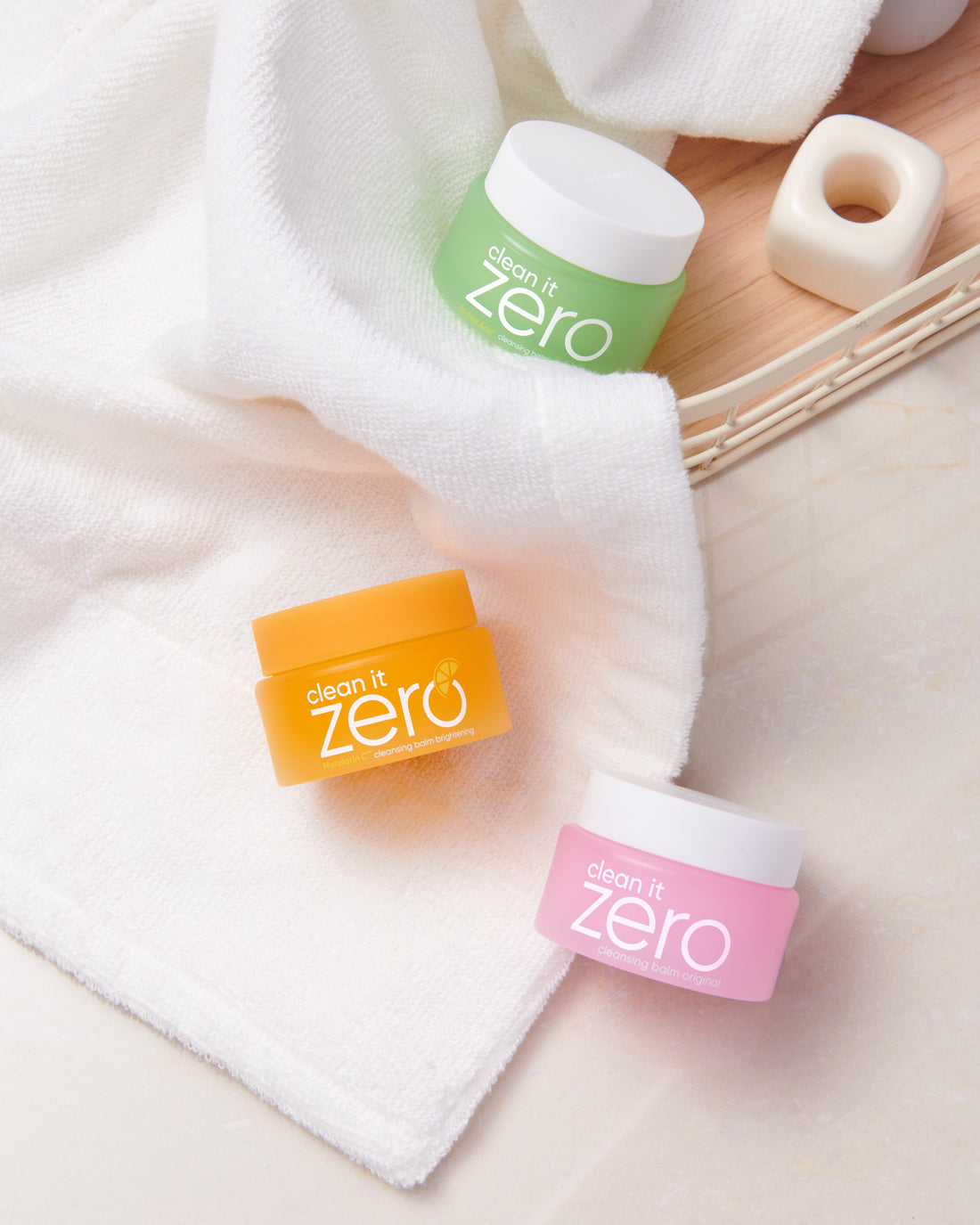 Clean it Zero Best of Balms Trio