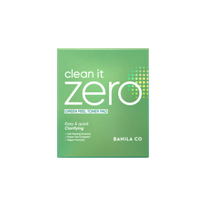 Clean it Zero Green Peel Toner Pad