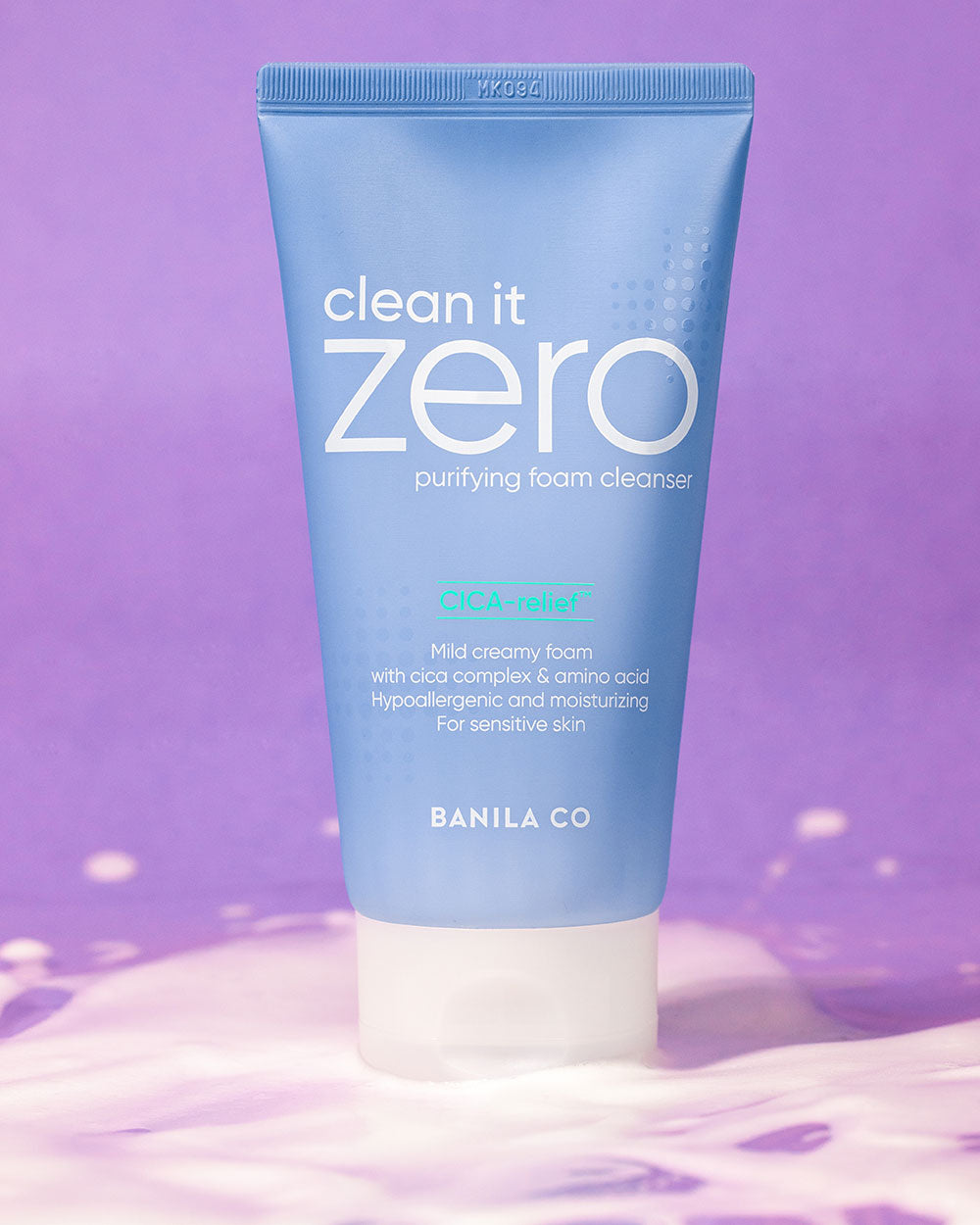  BANILA CO Clean It Zero Purifying Foam Cleanser, Foaming K  Beauty Face Wash, Sensitive Skin Relief with CICA, Removes Make Up, No  Sulfates or Parabens : Beauty & Personal Care