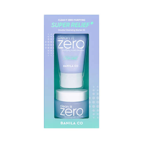 CIean it Zero Purifying Super Relief Double Cleansing Kit